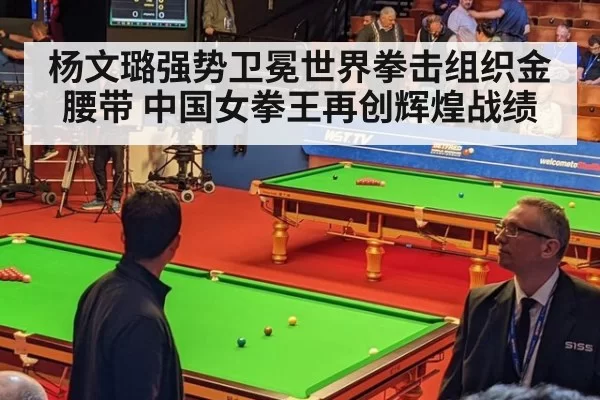 杨文璐强势卫冕世界拳击组织金腰带 中国女拳王再创辉煌战绩