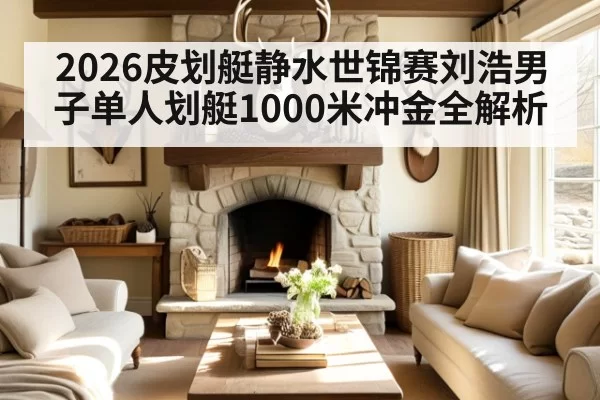 2026皮划艇静水世锦赛刘浩男子单人划艇1000米冲金全解析